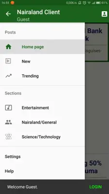 Nairaland Client android App screenshot 3