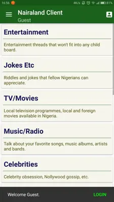 Nairaland Client android App screenshot 4